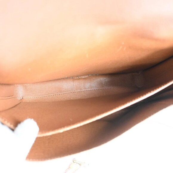 LOUIS VUITTON Cartouchiere GM Shoulder Bag Monogram Leather Brown - Picture 11 of 14